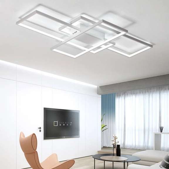 Rectangular LED Ceiling Light Stepless Dimming
