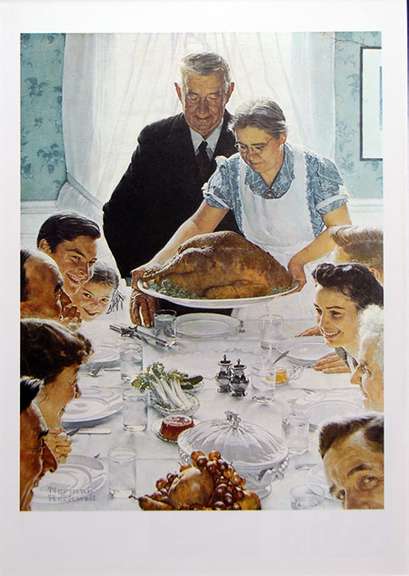 Norman Rockwell, Freedom From Want