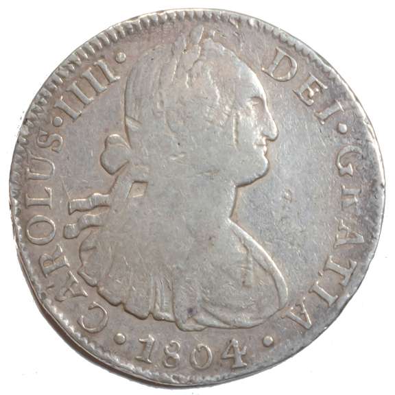 Mexico 1804 Silver 8 Reales