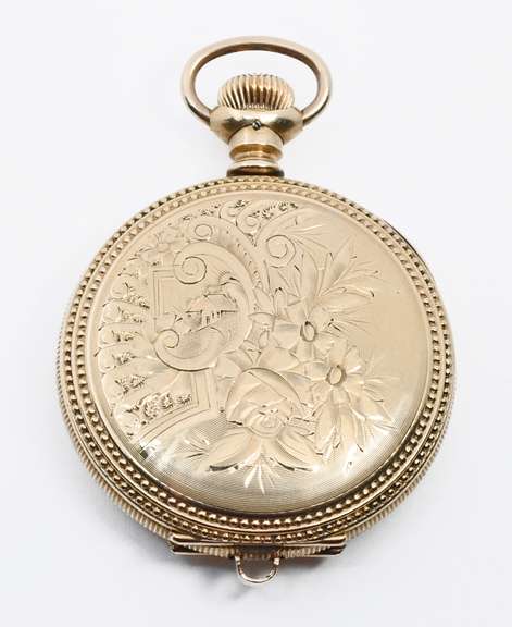 Ornate Ladies Gold Filled Pocketwatch