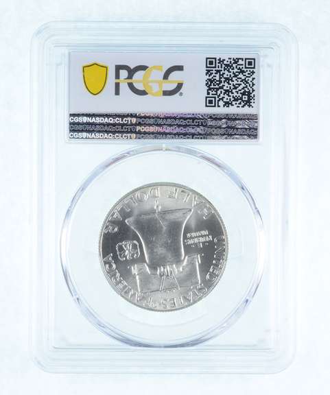 MS64 FBL 1960 Franklin Half Dollar - Graded PCGS