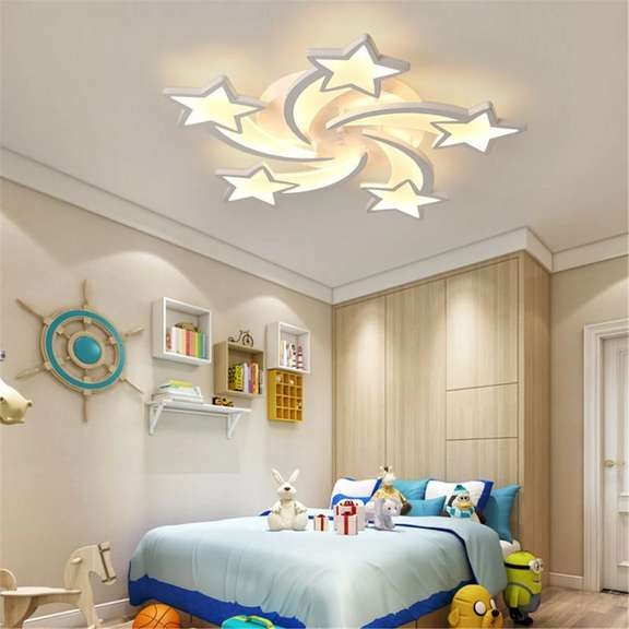 Acrylic LED Ceiling Light Pendant Lamp 5 Heads
