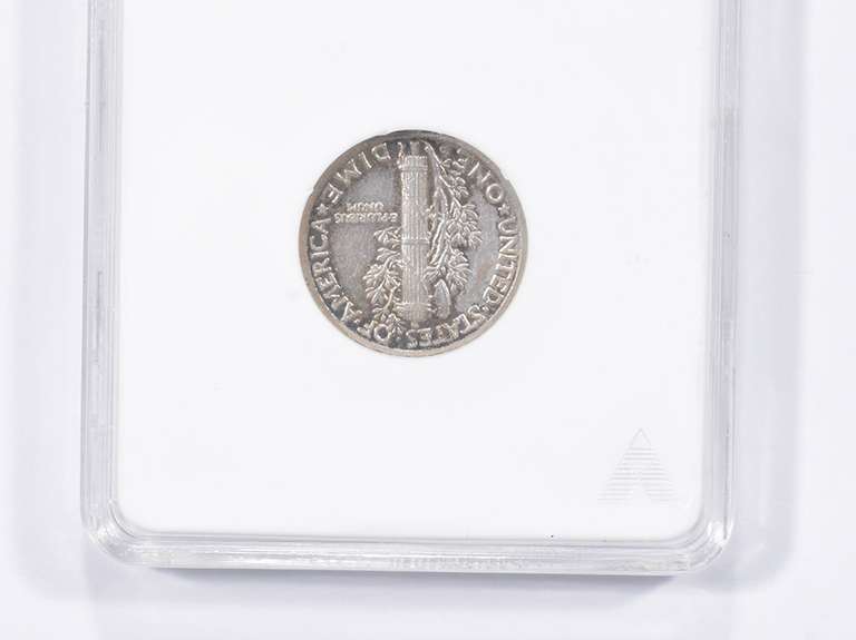 VF30 1942/1-D Mercury Dime - Graded ANACs
