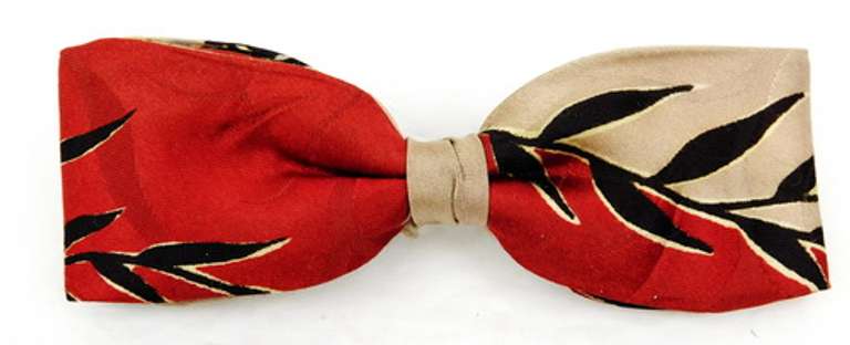 Vintage Men's Silk Bow Tie