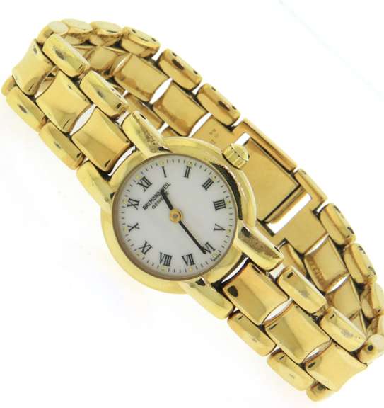 Raymond Weil Geneve Quartz Gold Plated Watch