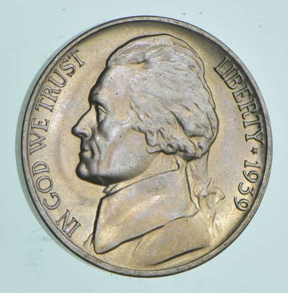1939-D Jefferson Nickel