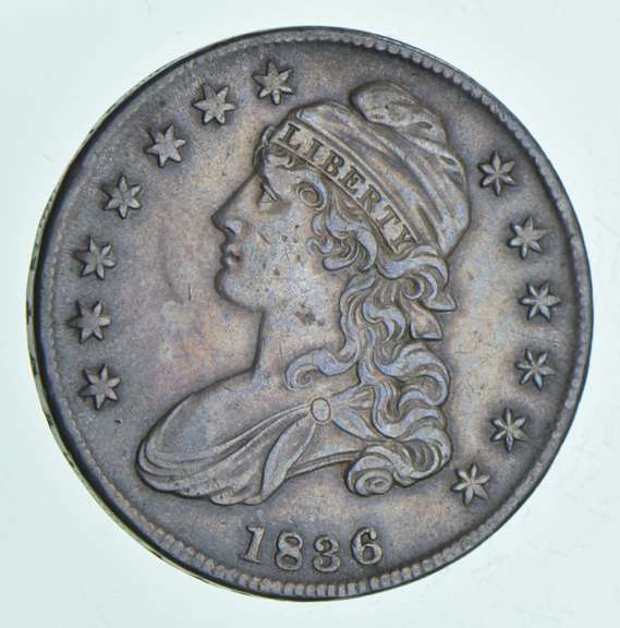 1836 Capped Bust Half Dollar