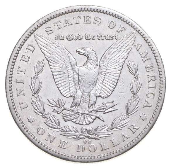 1893-CC Morgan Silver Dollar