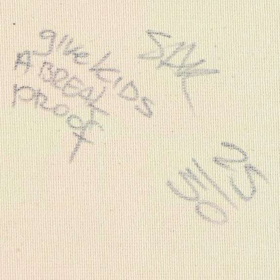 I Love Brooklyn by Steve Kaufman (1960-2010)