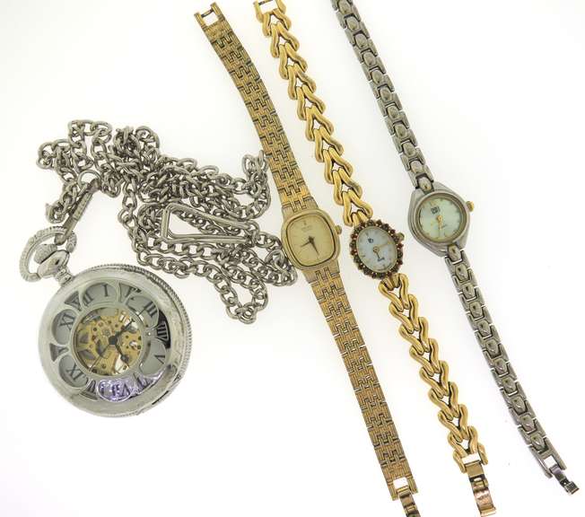 Lot of 3 Watches and Pocket Watch
