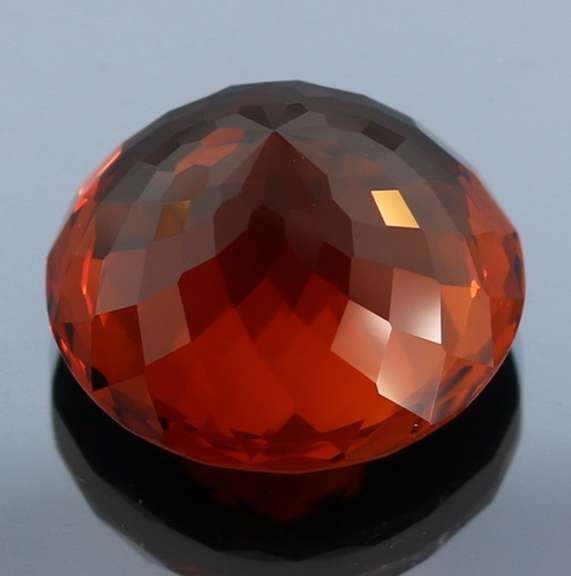 Ravishing top color 34.86ct high caliber Hydrothermal Citrine