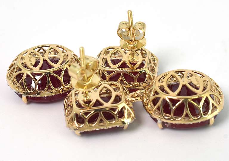 Magnificent Ruby Earrings