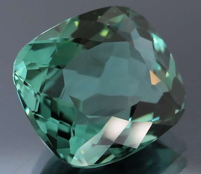 32.44ct top blue green hue created Amethyst