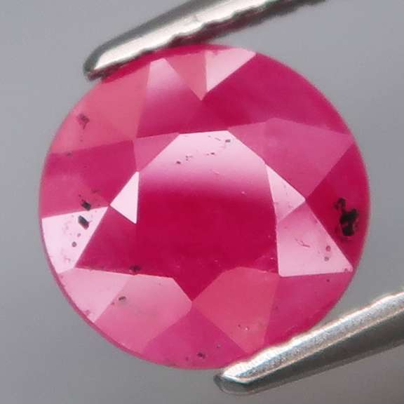 Ravishing violet pink 2.20ct ruby solitaire -Heated only!