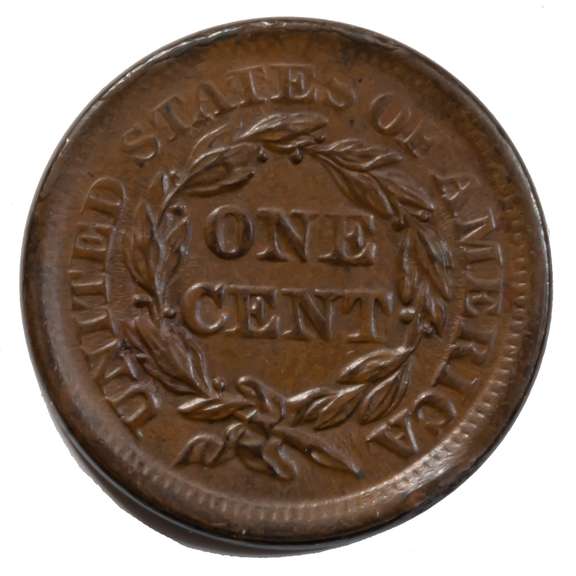 1856 Near Unc Large Cent
