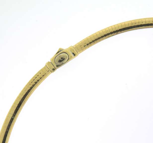 Remarkable Reversible Omega Necklace
