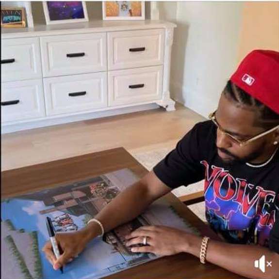 Big Sean Autographed Detroit 2 18x24 Signed Poster ACOA
