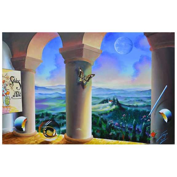 The Valley Below by Ferjo Original