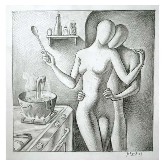 The Spy Who Loved Me by Kostabi Original