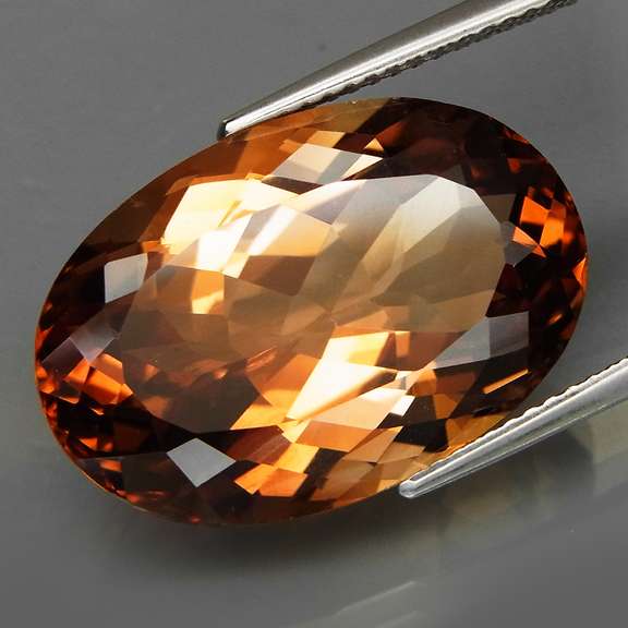 Exquisite 20.24ct whiskey color Imperial Topaz