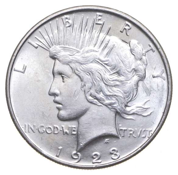 1923-D Peace Silver Dollar