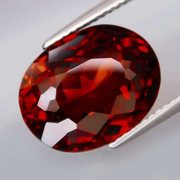Deep coffee red! 12.36ct Imperial Topaz