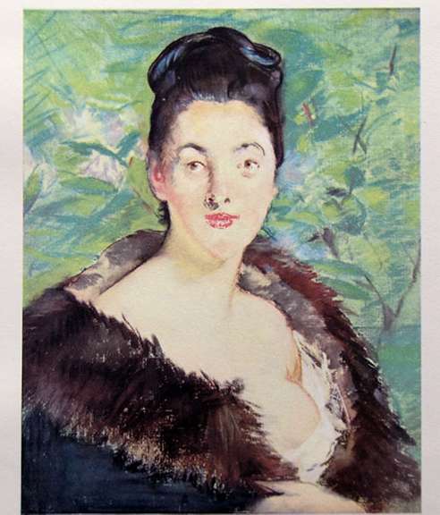 Vintage Edouard Manet, Madamme Jules Guillemet