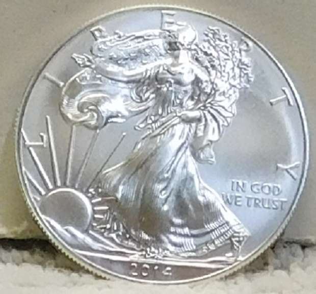 2014 Silver Eagle, Unc.