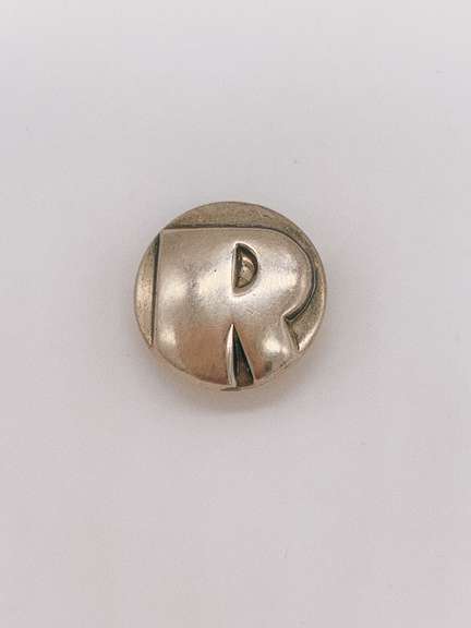 14kt Solid White Gold Pendant