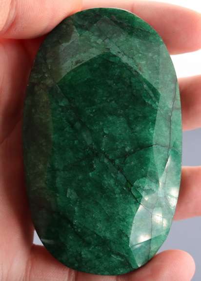 Heavy 845ct forest green Emerald