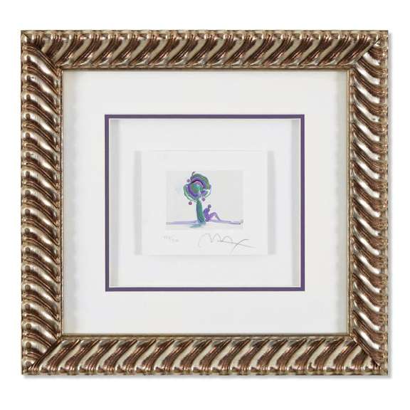 Figure Under Tree by Peter Max