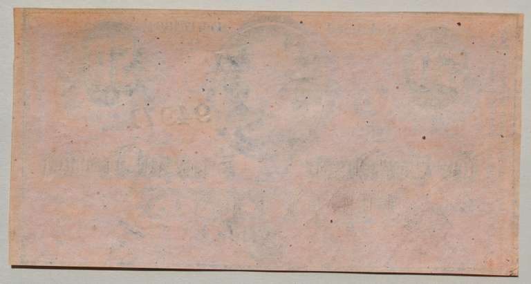 Bold Unc Confederate States 50 Cent Note