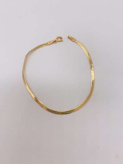 14kt Solid Yellow Gold Bracelet