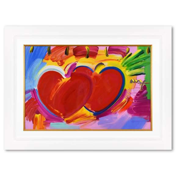Two Hearts As One by Peter Max