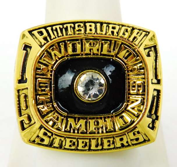 1974 Pittsburgh Steelers Replica Super Bowl Ring, 11