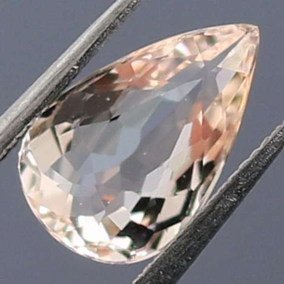 Simply gorgeous 1.23ct UNHEATED Chantilly pink Morganite