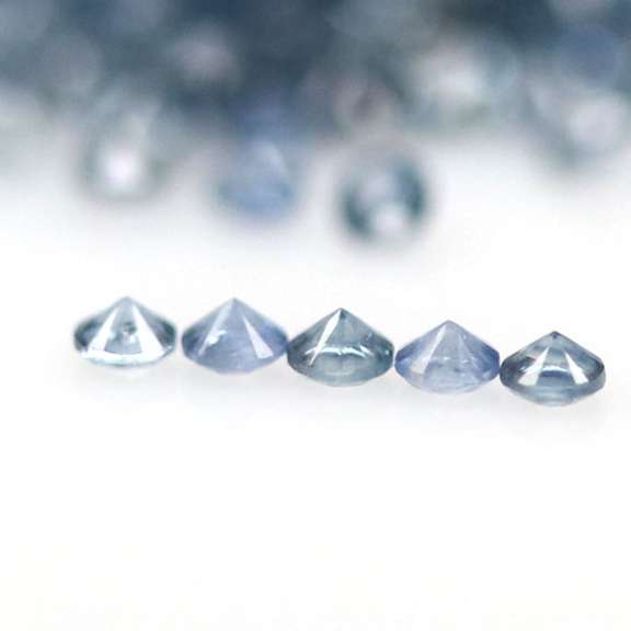 Natural 6.12ct royal blue Sapphire set