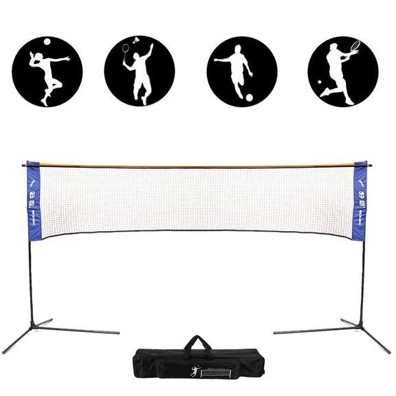 Adjustable Badminton Net Folding