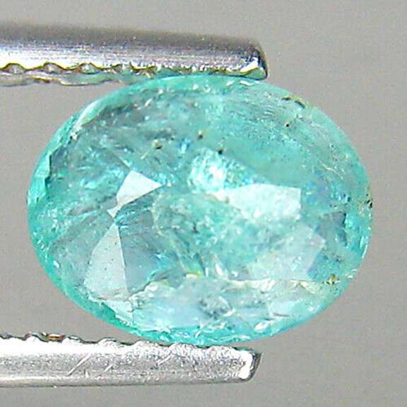 Blue green 1.40ct unheated Zambian Emerald