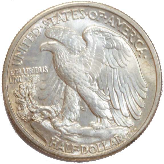 1940 Gem BU Walkng Liberty Half