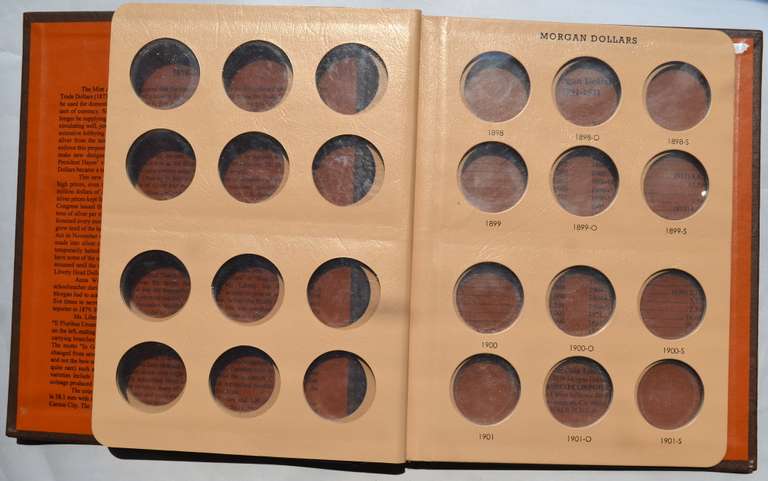 1891-1921 Dansko Morgan Dollar Album