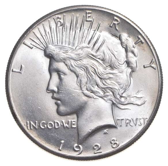 1928 Peace Silver Dollar
