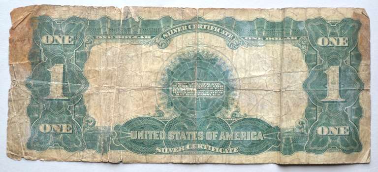 $ 1 1899 Black Eagle Silver Certificate