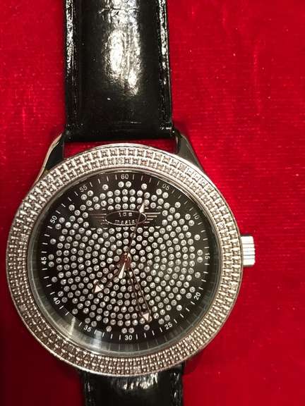 ice master diamond bezel watch . new no tags
