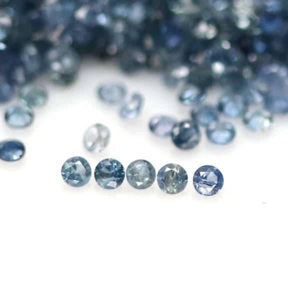 Natural 6.12ct royal blue Sapphire set