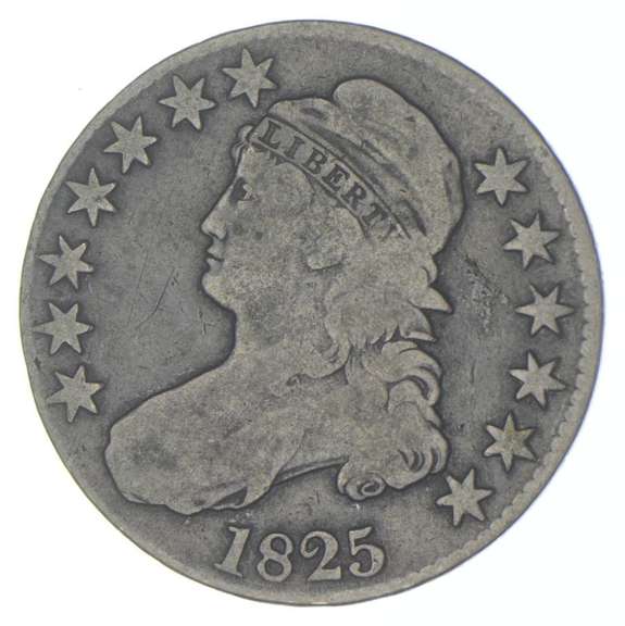 1825 Capped Bust Half Dollar