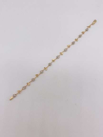 14kt Solid Yellow Gold Bracelet