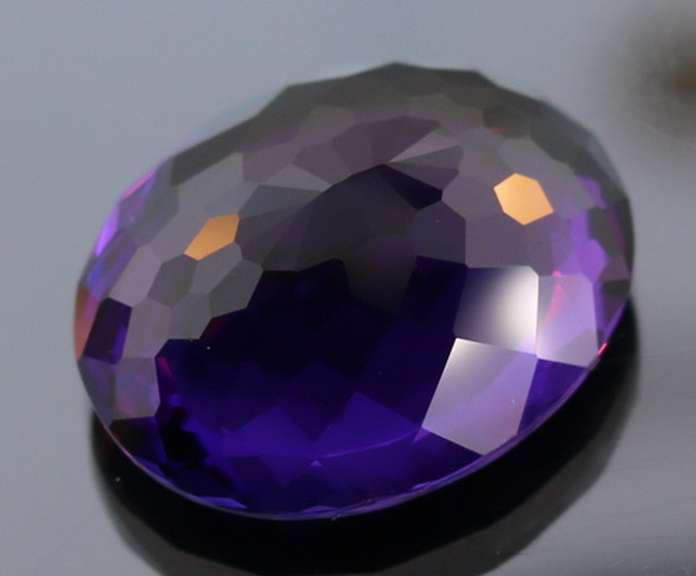 Stupendous 27.11ct royal purple hydrothermal Amethyst