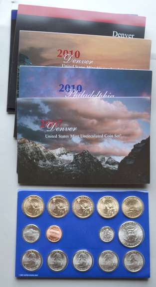 2007 2010 2011  US Mint Sets