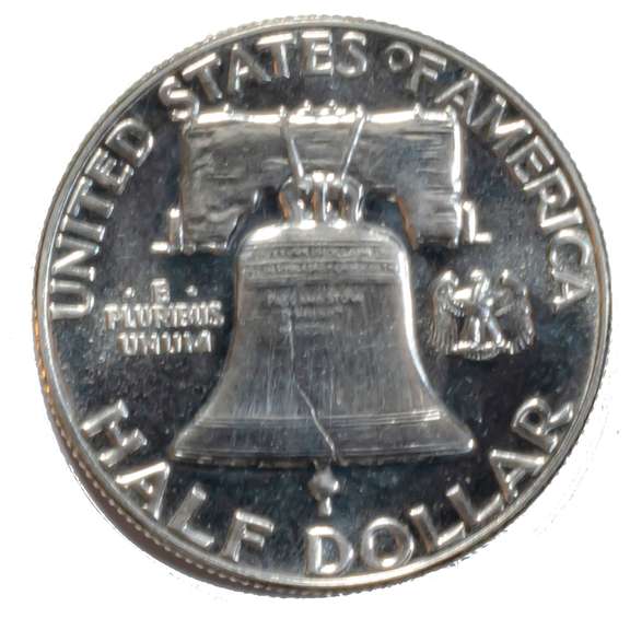 Choice Proof 1954 Franklin Half Dollar